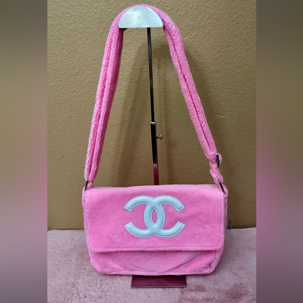Beaute Vip Gift PinkWhite Precision Crossbody Bag New